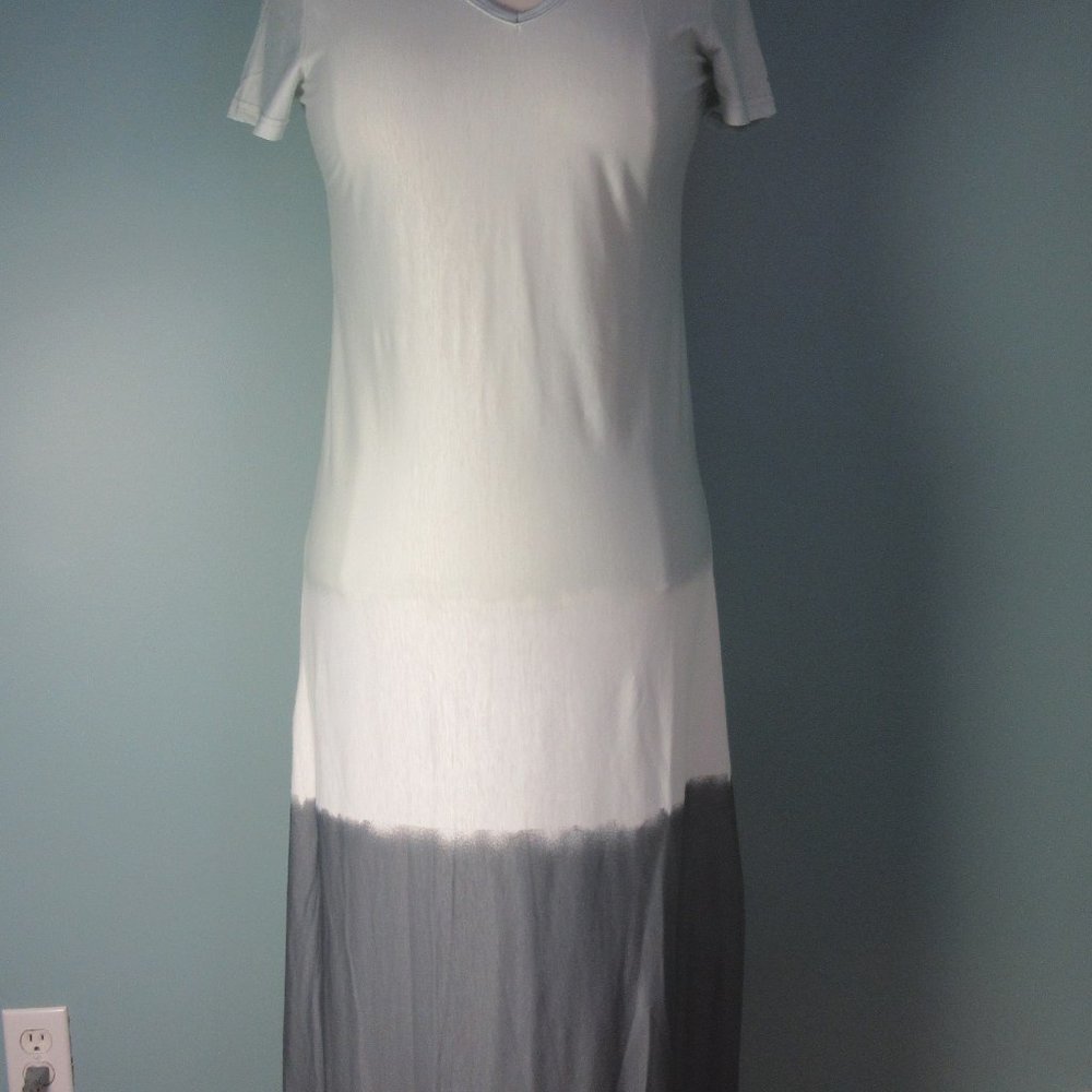 Misslook Ombre Shade Colour Block Maxi  Dress